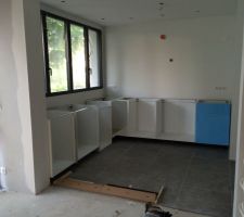 Début de la cuisine