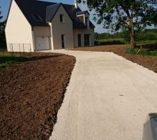Fin du terrassement