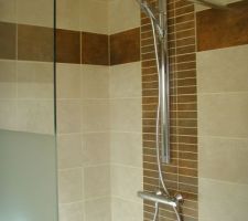 Douche à l'italienne