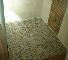 Douche &agrave; l'italienne