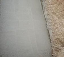 Coulage du béton de propreté
