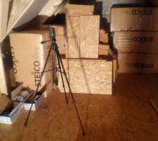 Isolation des combles en fibre de bois et mise en place du plancher OSB3