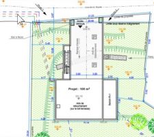 Le plan de masse réalisé par www.permis-construire-mairie.fr