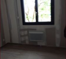 Les travaux arrivent à leur fin.la maison prend forme