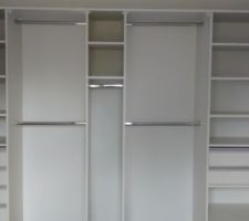Mise en place des placards (notre chambre)