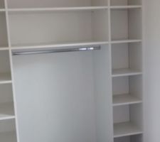 Mise en place des placards (chambre d'enzo)