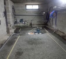 Sous-sol préparation et mise a niveau