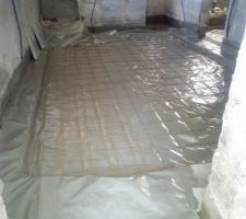 Sous-sol préparation avant coulage