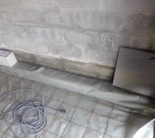Sous-sol préparation avant coulage