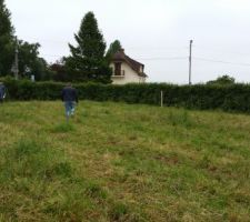 Implantation de la maison sur le terrain