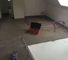 Chappe faite à l'étage