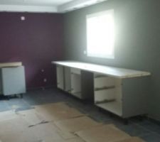 Installation de la cuisine équipée de chez IXINA givors.
15m2.