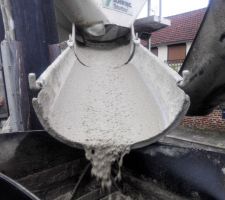 Coulage de la dalle béton sous-sol