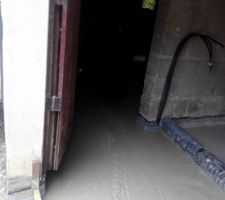 Coulage de la dalle béton sous-sol