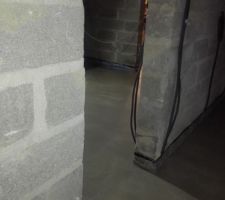 Coulage de la dalle béton sous-sol