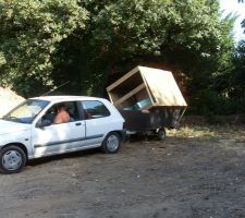 Arriv&eacute;e &agrave; destination (sans encombre !)