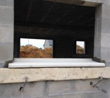 Fin de la partie Maçonnerie aujourd'hui, finition + étage terminés