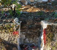 Préparation de la niche pour le futur coffret ERDF
