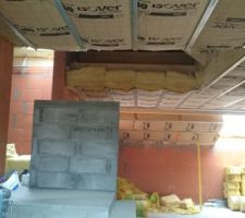 Isolation Plafond_Laine de verre