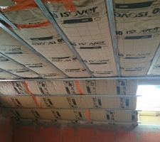 Isolation Plafond_Laine de verre