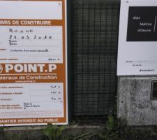 Affichage permis de construire