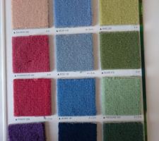 Choix moquette.