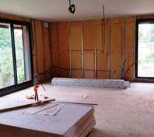 Isolation bureau + chambre parentale