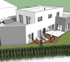 Sketchup de la maison