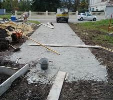 Accès chantier