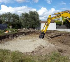 Debuts accrobatiques du terrassier c'etait impressionant!