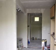 Printemps 2016 la dernière ligne droite, l'entrée est en travaux