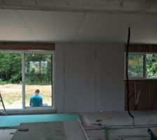 Les photos du placo, vue de l'intérieur!!