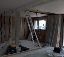 Les photos du placo, vue de l'intérieur!!