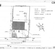 Implantation de la maison sur le terrain