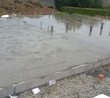 Une partie du monticule de terre &agrave; &eacute;vacuer :(