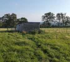 Vue du haut du terrain