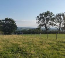 Vue du milieu du terrain cote droit