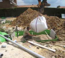 Arrivée du 3ème big bag