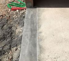 Seuil de garage &agrave; la boucharde