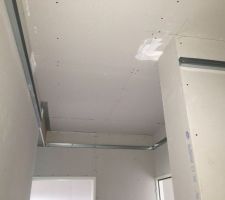Faux plafond dans couloir pour Aldes T One (RIBO)