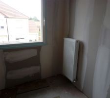 Radiateur posé