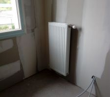 Radiateur posé