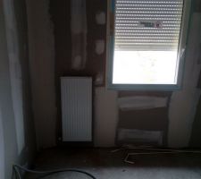 Radiateur posé