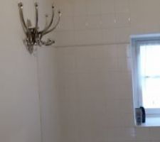 État de départ salle de bain des invités