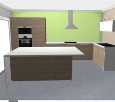 Projet cuisine fa&ccedil;ade BROKHULT