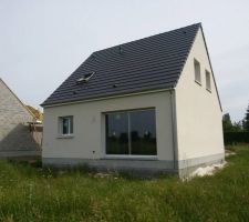 Maison vue de derri&egrave;re juin 2016