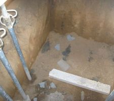 Et oui Dim...pas la peine de venir tout de suite sur le chantier...y'a rien dans la cave!!