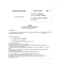 Nous avons enfin notre permis de construire pour notre maison creaconcept.