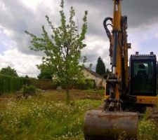 15 Juin 2016, début du terrasement