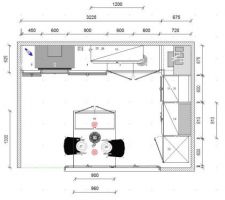 Plan de la cuisine